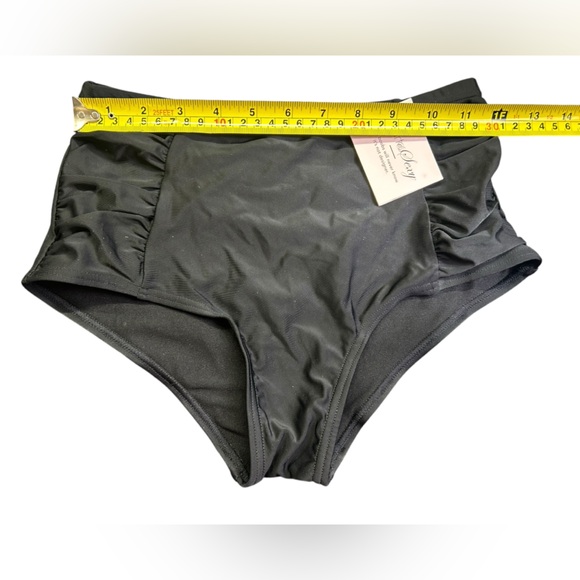 SMART & SEXY women’s retro high waist full bottom coverage swim bottom SA475 NWT - Picture 4 of 7